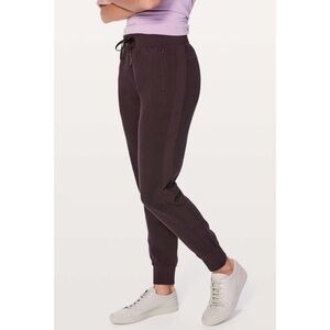 LULULEMON Black Cherry Get Going Joggers
